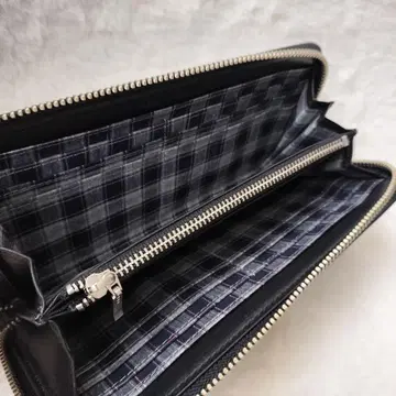 [ 이탈리아 가죽 ] 다케오 키쿠치 장지갑 베지터블 탄닌 가죽 블랙