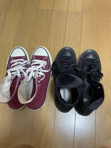 CONVERSE 하이컷 스니커즈 2종 세트