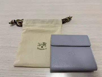 [ 기간 한정 가격 인하 ] 일비종떼 연보라색 가죽 접이식 지갑