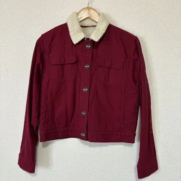 Hurley 코듀로이 자켓 빨간색