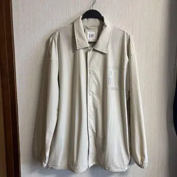 GAP 나일론 블루종 화이트