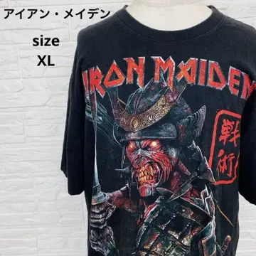 IRON MAIDEN 아이언 메이든 밴드 T셔츠 XL 사무라이