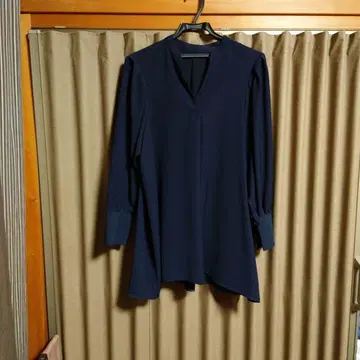 새상품급 이네드 A라인 튜닉 블라우스