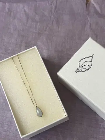 sowi 아쿠아 마린 목걸이