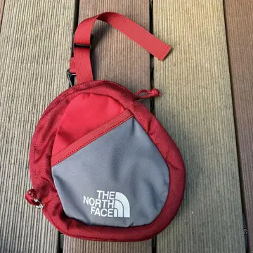 THE NORTH FACE 아웃도어 파우치 레드/그레이