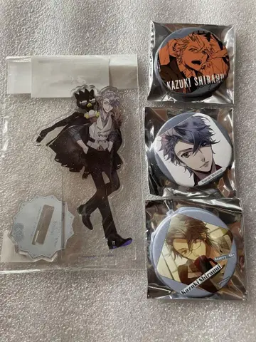 starry sky 시라누이 카즈키 캔뱃지 아크릴 스탠드 AGF