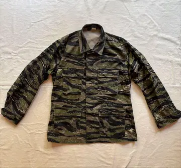 타이거 스트라이프 타이거 카모 BDU 자켓 데드 스탁