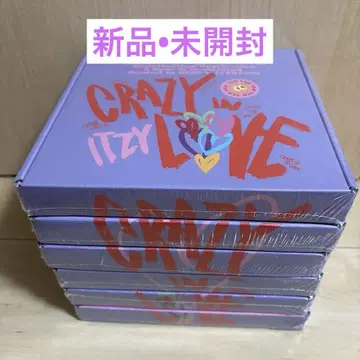 새상품 미개봉 ITZY CRAZY IN LOVE 6장 세트