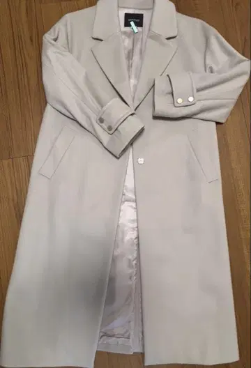UNTITLED 그레이지 롱 코트