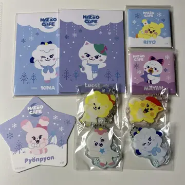 NiziU NIZOO 굿즈 세트 카페