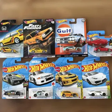 핫휠 로렐 그랜드 시빅 RX-7 스카이라인