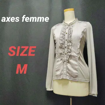 axes femme 엑시즈팜 프릴 티셔츠 블라우스 레이스