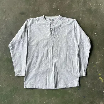 90s USA제 Cotton Deluxe 헨리넥 긴팔