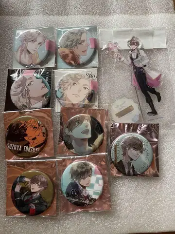 starry sky 스즈야 카나타 캔뱃지 아크릴 스탠드 AGF 산리오