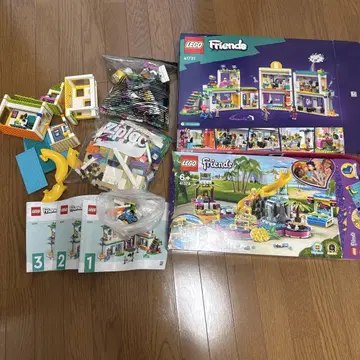 LEGO Friends 부품과 설명서 (결품 있음)