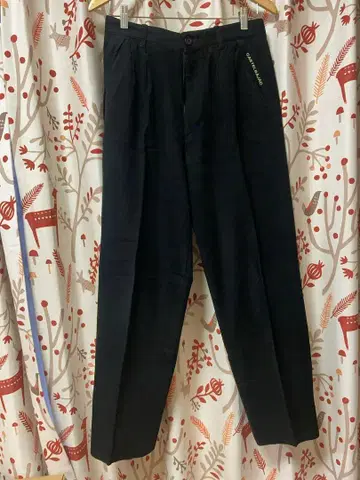 까스텔바작 가을/겨울 블랙 캐주얼 팬츠 슬랙스 W78