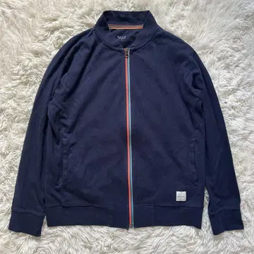 Paul Smith 집업 블루종 멀티 스트라이프 박스 택 M