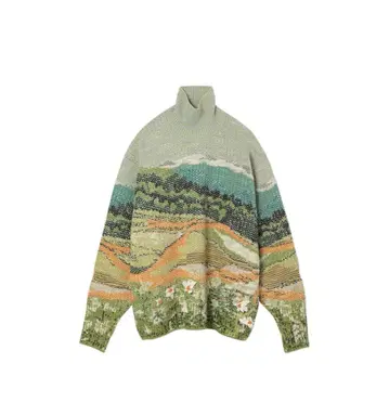 Summer High Neck Knitted Pullover