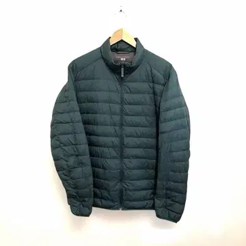 유니클로 울트라 라이트 다운 자켓 그린 XL 남성용