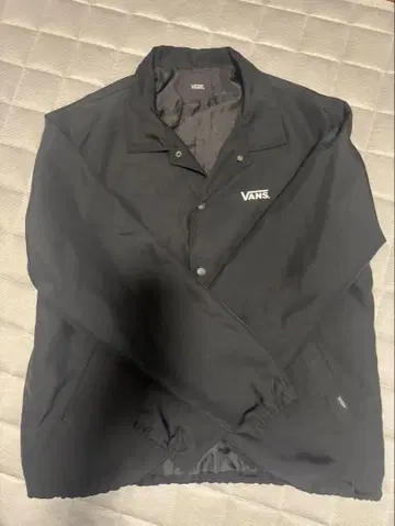 VANS 블랙 나일론 자켓