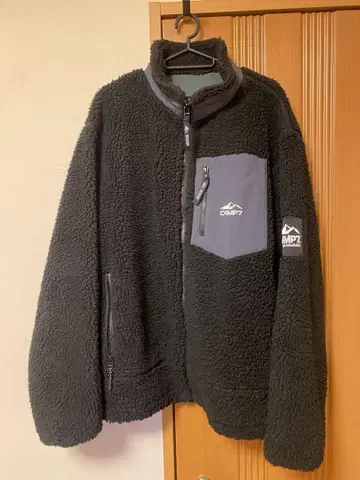 CAMP7 플리스 자켓 XL 블랙