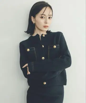 [ 미사용 새상품급 ] anuans 노카라 자켓 네이비