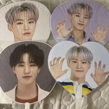 세븐틴 호시 부채 세트