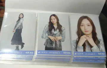 노기자카46 브로마이드 우메자와 미나미 스팽글 컴프