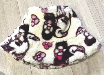 레어 버킷햇 모자 버킷햇 디즈니 미니 복슬복슬 겨울 퍼
