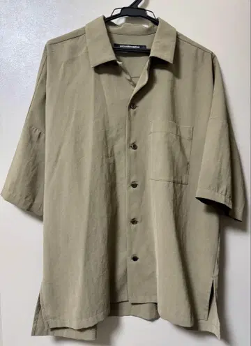 KAZUYUKI KUMAGAI ATTACHMENT 오픈 카라 셔츠