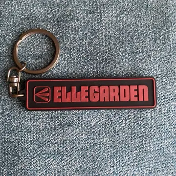 ELLEGARDEN 키링 블랙 x 빨간색