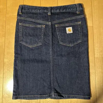 [ 새상품급 ] Carhartt 미디 스커트 데님 W26