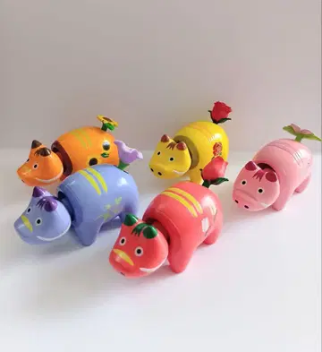 꽃베코 가챠 빨간 베코 전 5종 컴플리트