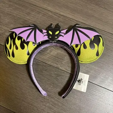 [ 새상품 ] 홍콩 디즈니랜드 말레피센트 머리띠
