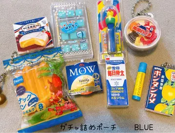 가챠 파우치에 BLUE