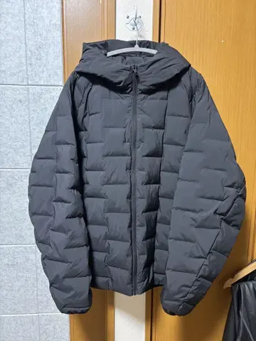 UNIQLO 퍼프테크 후드티 블랙 3XL