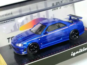 IGNITION TASKL2025 GT-R R34 메탈릭 블루 한정판