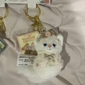 상하이 디즈니 리나벨 눈사람 키링