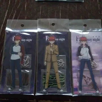 극장판 Fate/stay night 아크릴 스탠드 에미야 시로 5종 세트