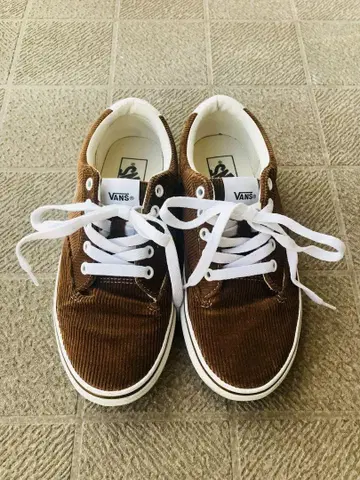 VANS 브라운 코듀로이 스니커즈