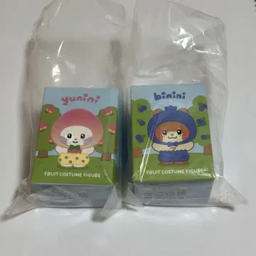 zeroni LINEFRIENDS 비니니 유니니 후르츠 제로니 세트