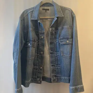 데님 자켓 XL 사이즈 데님 블루