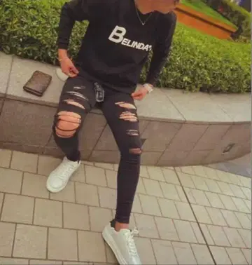 AMERICAN EAGLE 데미지 스키니진 가격 인하