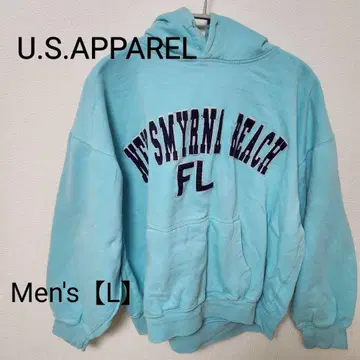z101 [ U.S.APPAREL ] 후드티 (남성용 L) 라이트 블루