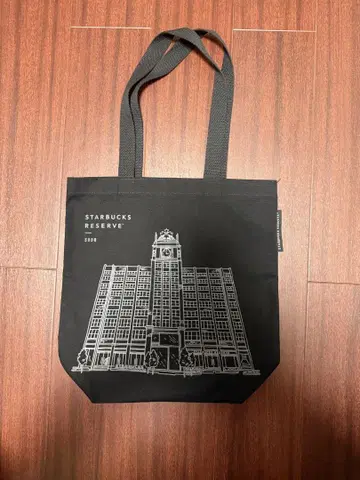 Starbucks reserve 토트백 블랙 택 없음