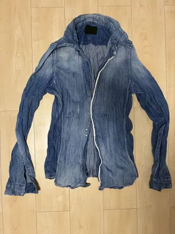 Junhashimoto WRINKLE DENIM SHIRT 사이즈 3