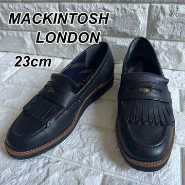 미사용급 MACKINTOSH LONDON 프린지 코인 로퍼 23