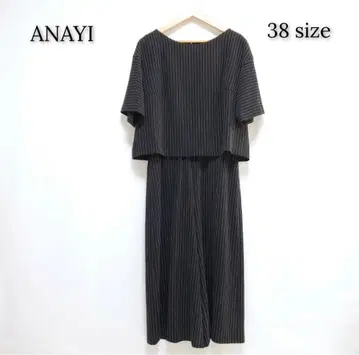 ANAYI 아나이 스트라이프 올인원 블랙