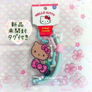 새상품 택 포함 산리오 헬로키티 일광화상 키티 스트랩 참