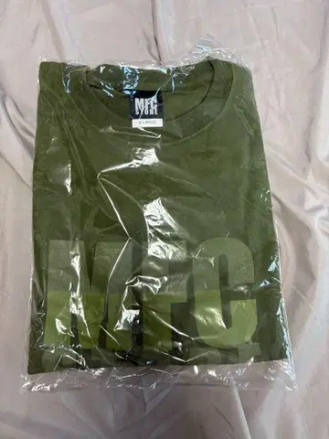 MFC STORE 로고 T셔츠 XL 사이즈 올리브 그린